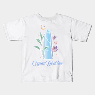 Crystal Goddess Kids T-Shirt